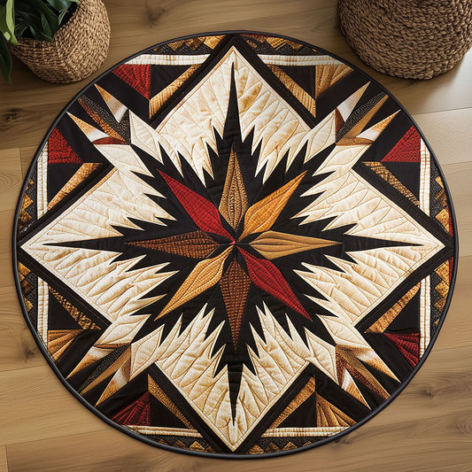 Native Star WJ2104034CL Quilted Round Mat