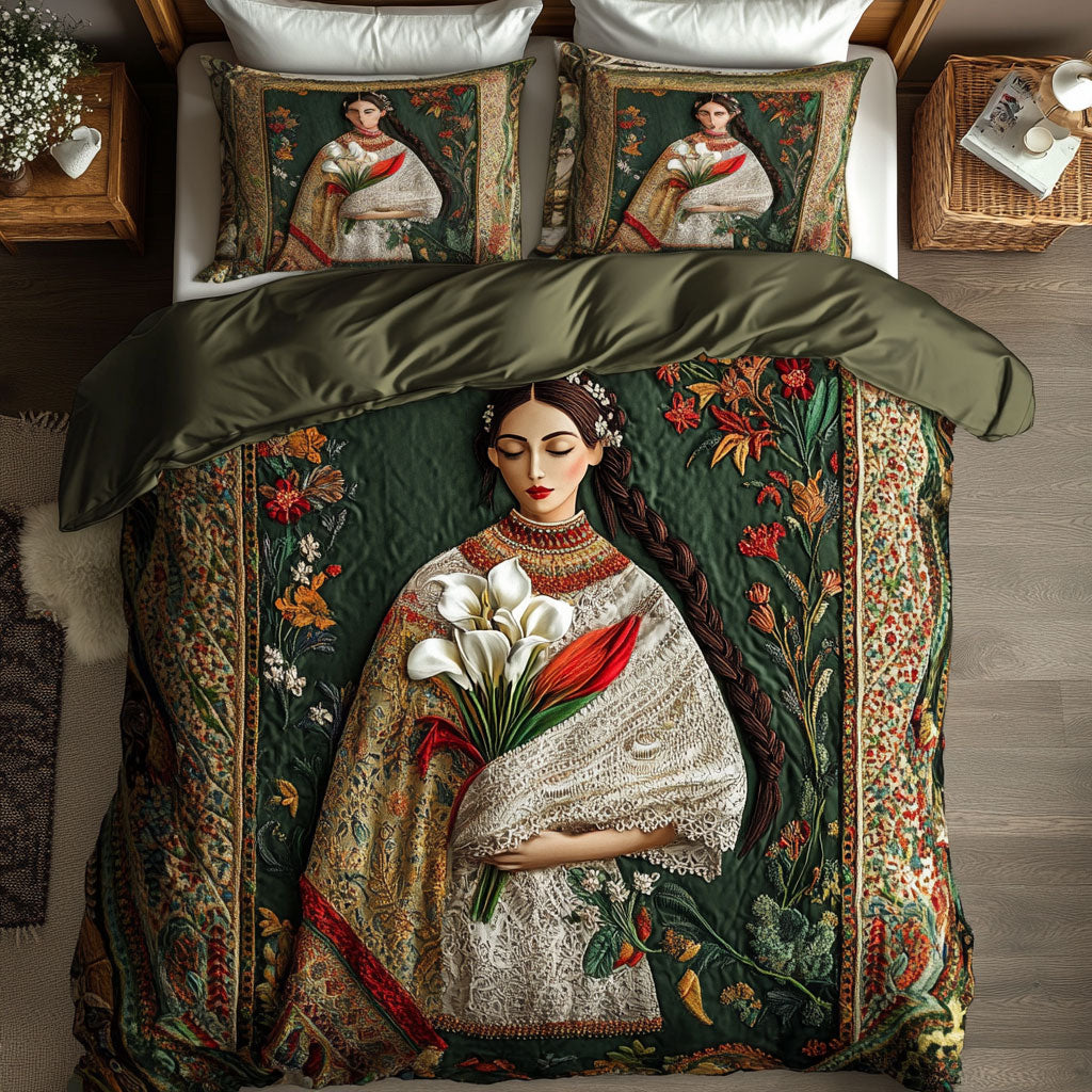 Floral Spirit Memory WN1706022CL Duvet Cover Set