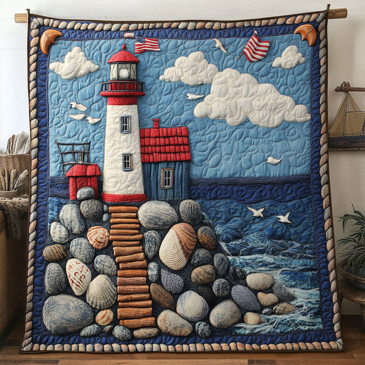 Seabreeze Lighthouse WN0408059CL Quilt