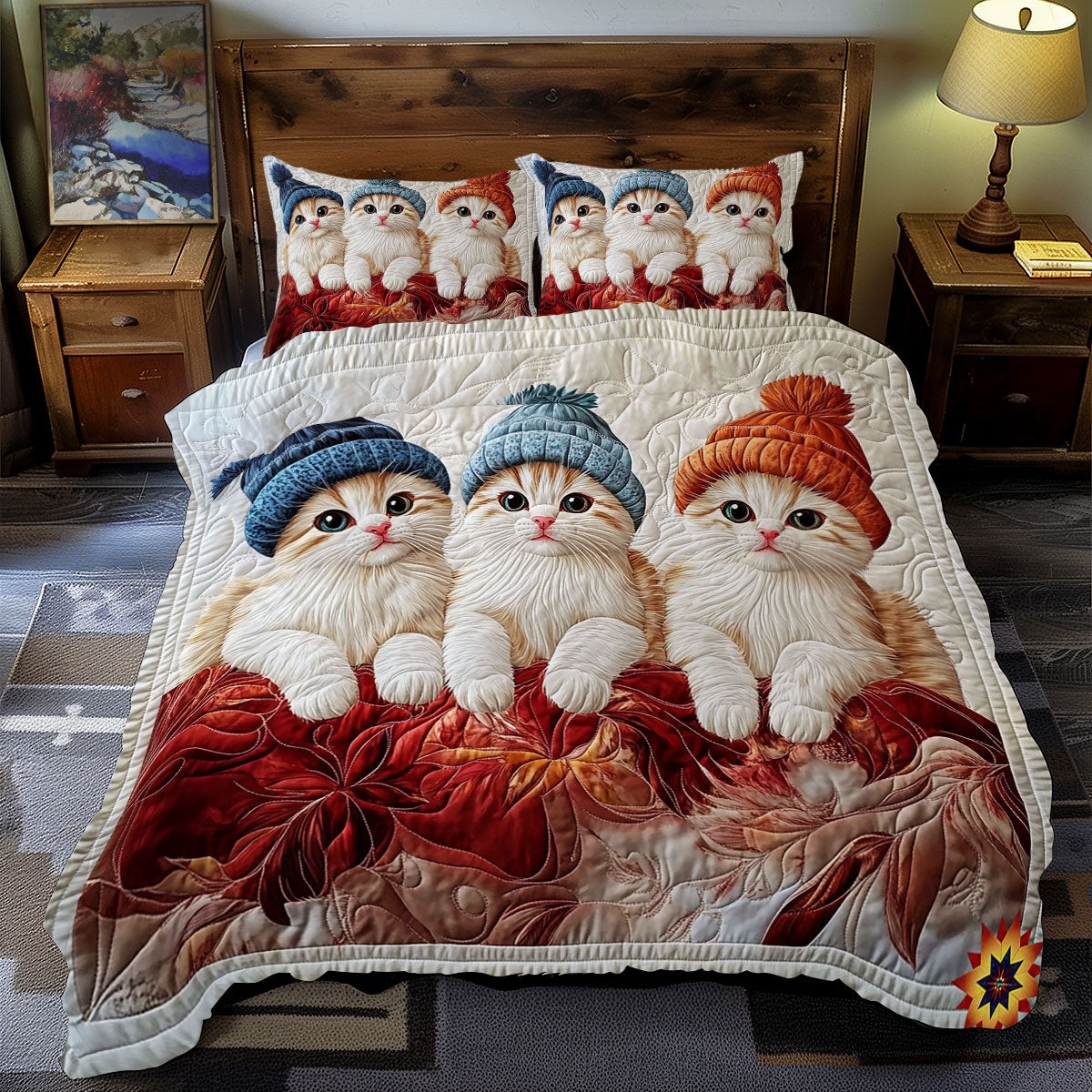 Winter Cat WY1112056CL Duvet Cover Set