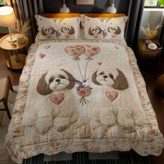 Shih Tzu Love WN2412049CL Duvet Cover Set