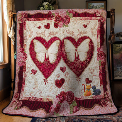 Butterfly Of Eternal Love WN0712039CL Quilt