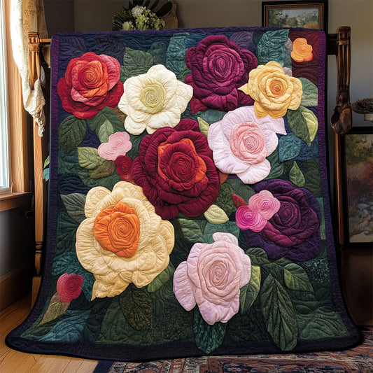 Floral Harmony WP2003025CL Quilt