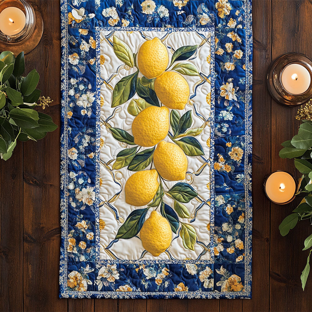 Squeeze the Day CM1305008CL Quilted Table Runner