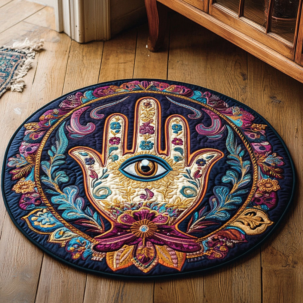 Eye Of Serenity CP2005034CL Quilted Round Mat