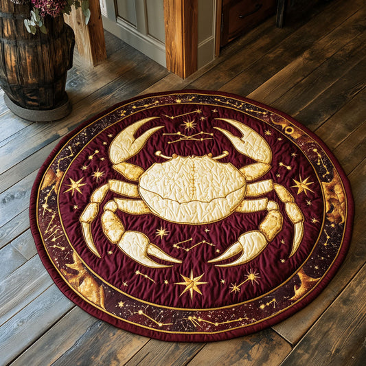 Cancer Spirit CP1707012CL Quilted Round Mat