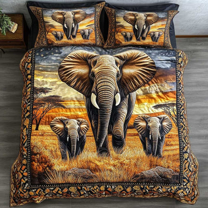 African Elephant Legacy WN1903158CL Duvet Cover Set