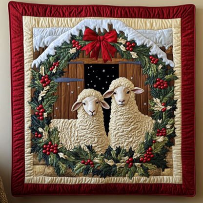 Christmas Sheep KL1911007CL Quilt