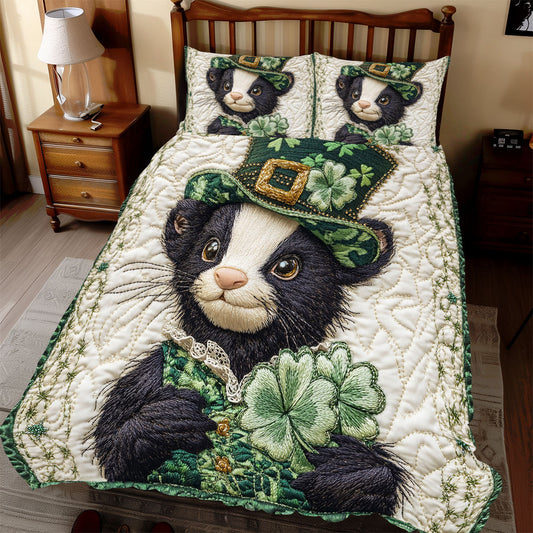 Skunk Patrick Day WX1912095CL Duvet Cover Set