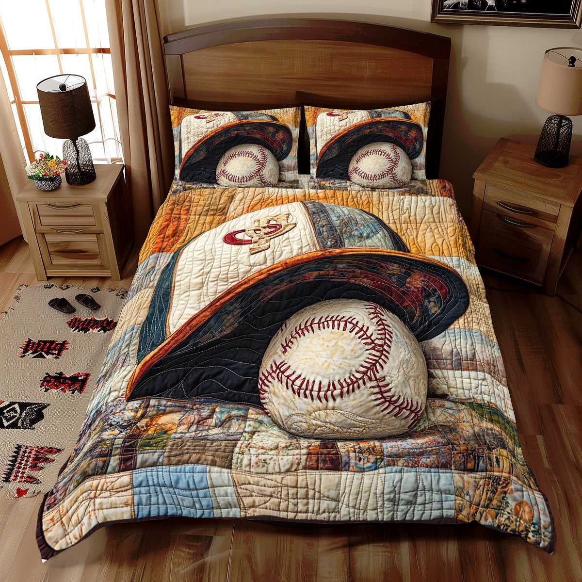 Baseball WX0312031CL Duvet Cover Set