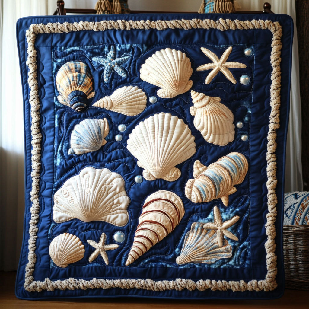 Seashell Symphony WY0804039CL Quilt