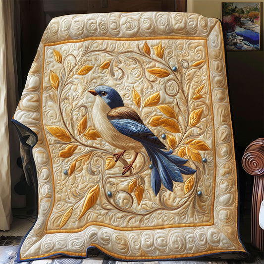 Bird In Royal Garden WY2702043CL Quilt