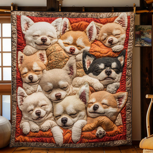 Chihuahua's Nap CP0807032CL Quilt