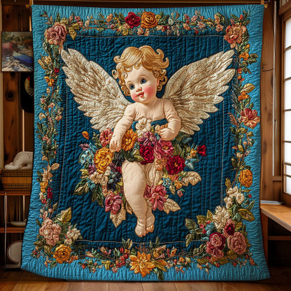 Cute Cupid Angel WY2712018CL Quilt