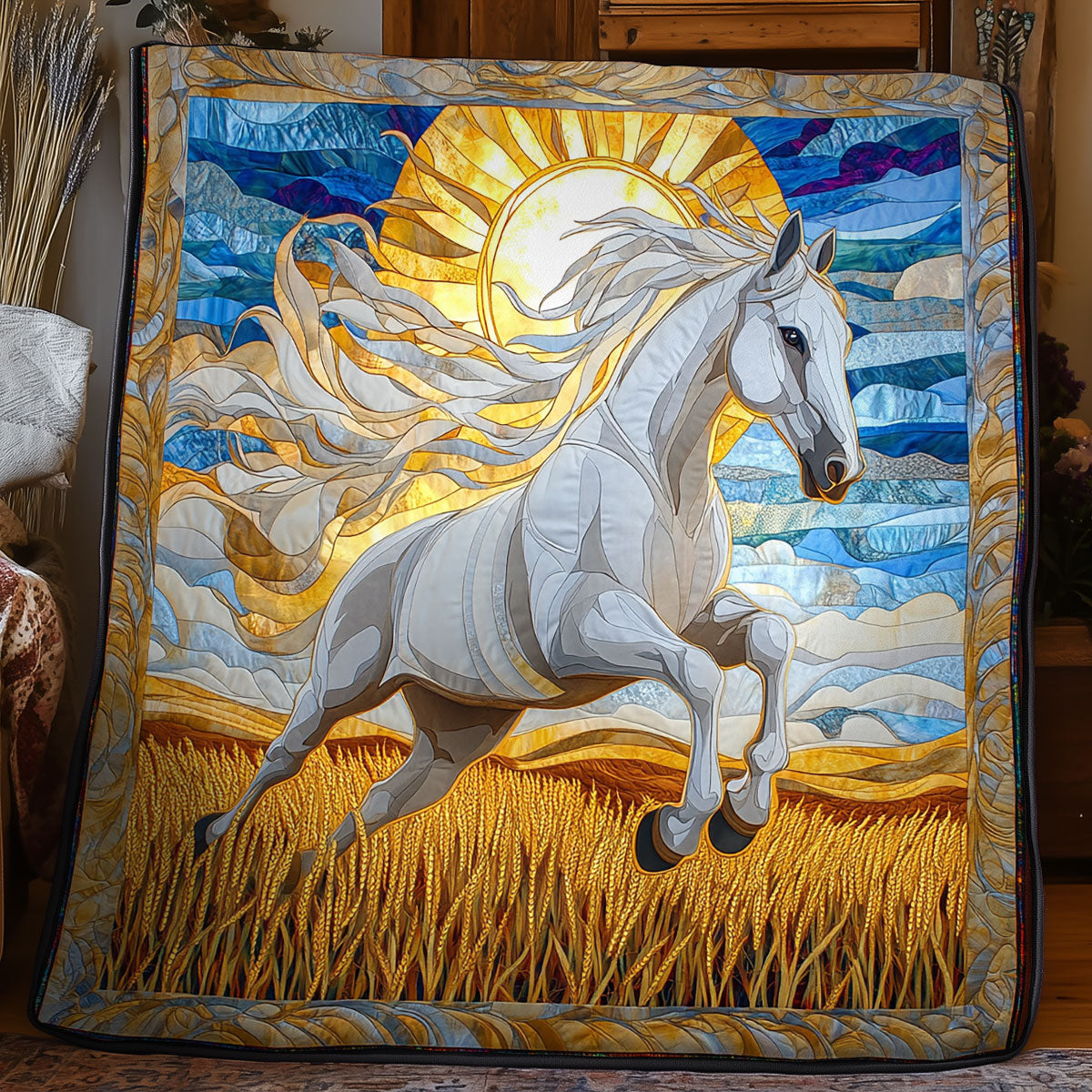 Running Horse WX0805030CL Quilt