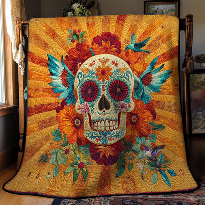 Hummingbird Skull WN3110062CL Quilt