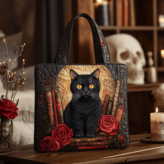Black Cat XR2509035CL Quilted Tote Bag