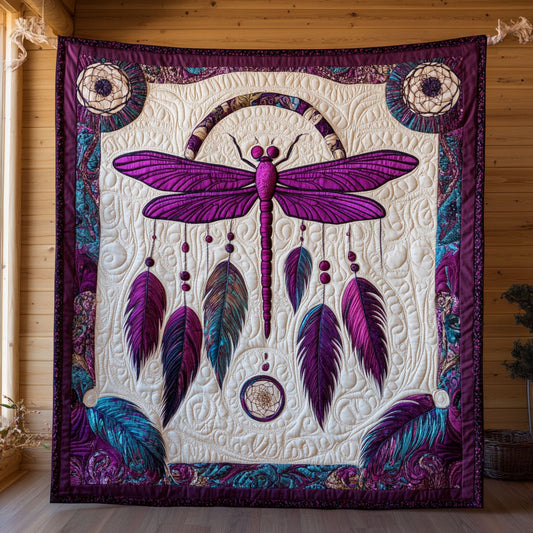 Dragonfly Dreamcatcher CW0210031CL Quilt