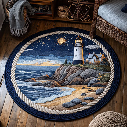 Lighthouse WX2804037CL Quilted Round Mat