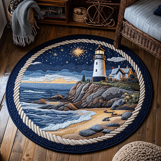 Lighthouse WX2804037CL Quilted Round Mat