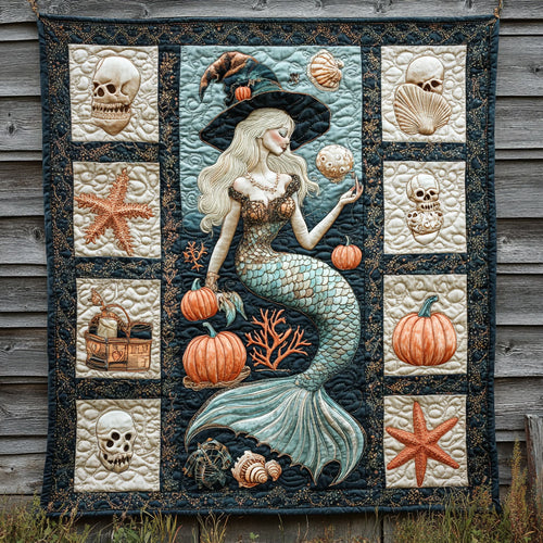 Whispering Mermaid Witch WN1908098CL Quilt