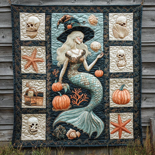 Whispering Mermaid Witch WN1908098CL Quilt