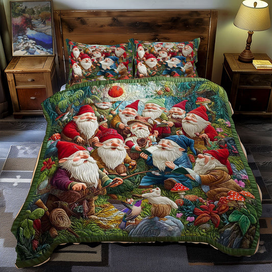 Gnome Family WY09120054CL Duvet Cover Set