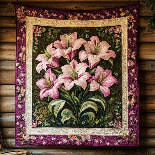 Flower Lily WX1905022CL Quilt