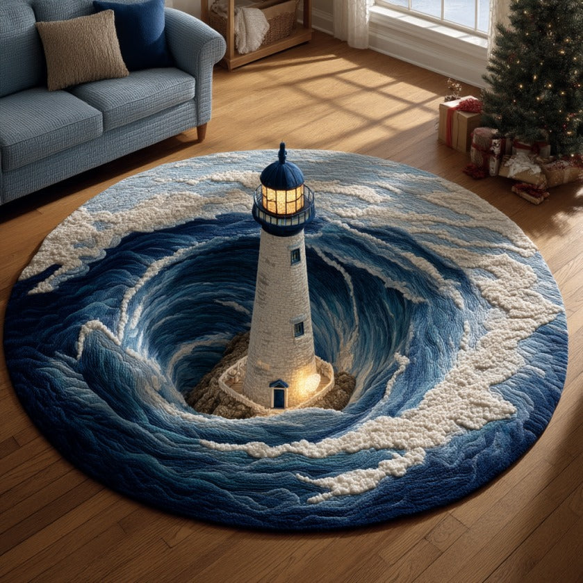 GlowTower XR2909014CL Quilted Round Mat