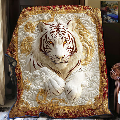 White Gold Tiger WY3112039CL Quilt