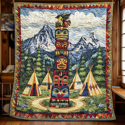 Totem Native American WP2003059CL Quilt