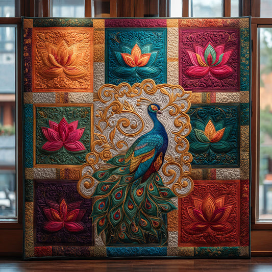 Lotus Peacock CW2908044CL Quilt