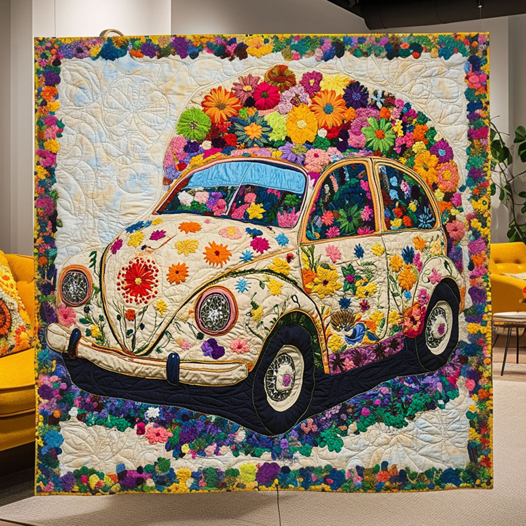 Freedom Hippie Car WN0609040CL Quilt
