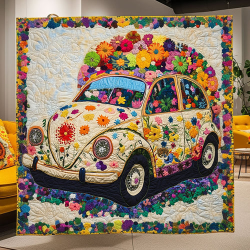 Freedom Hippie Car WN0609040CL Quilt