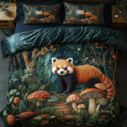 Forest Red Panda WN2905024CL Duvet Cover Set