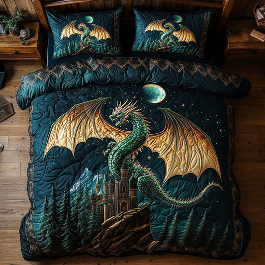 Emerald Sky Guardian WY2406021CL Duvet Cover Set