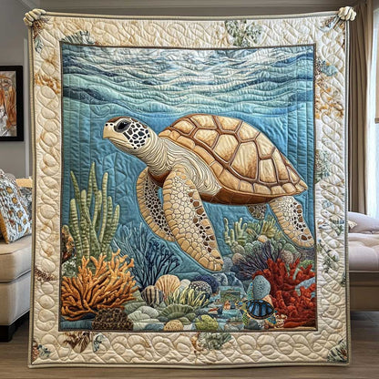 Turtle Sea Habitat WP1112034CL Quilt