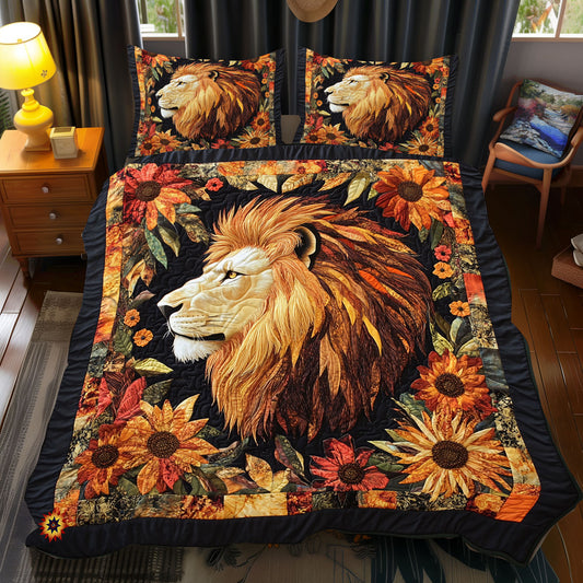 Floral Lion WX2612094CL Duvet Cover Set