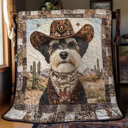 Western Schnauzer WN2312002CL Quilt