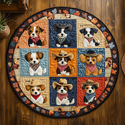 Bandana Dog WN0807001CL Quilted Round Mat