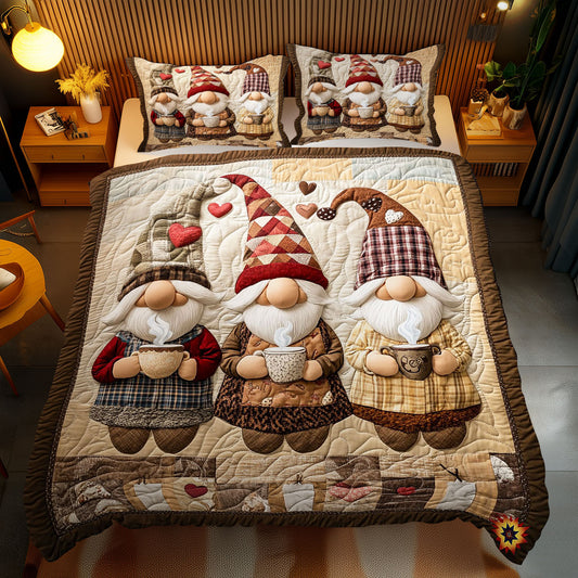 Hot Chocolate Gnome WY2612069CL Duvet Cover Set