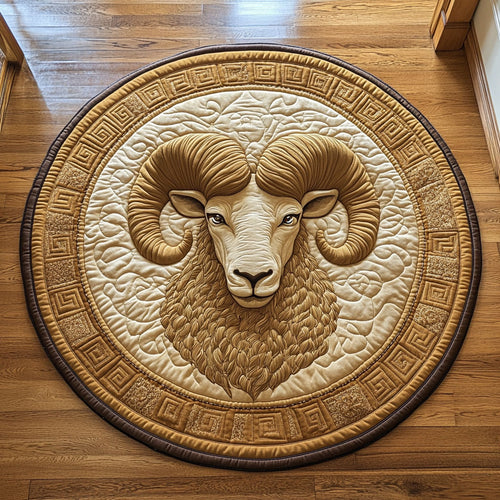 Golden Charming CP1507053CL Quilted Round Mat