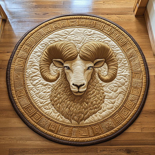 Golden Charming CP1507053CL Quilted Round Mat