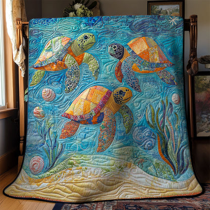 Turtle Patch Symphony WN2512024CL Quilt