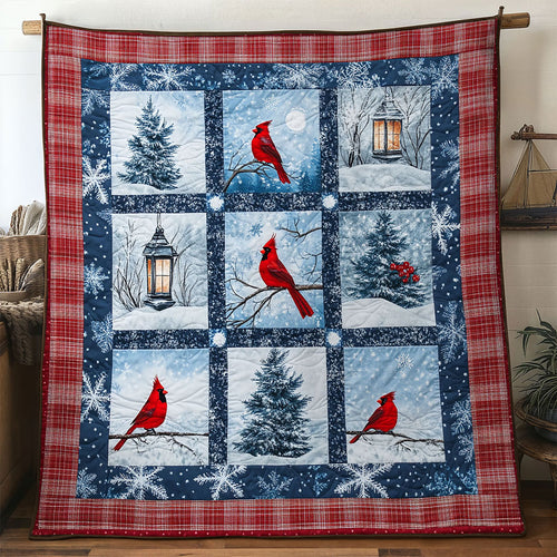 Merry Glow Cardinal WN0711040CL Quilt