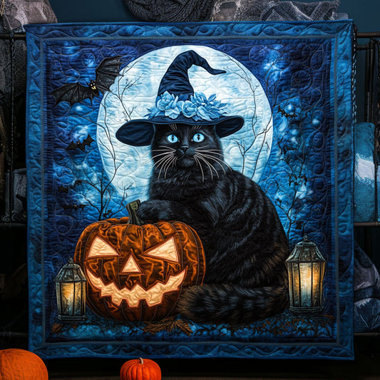 Cat In Jack’s Glow WN0708017CL Quilt