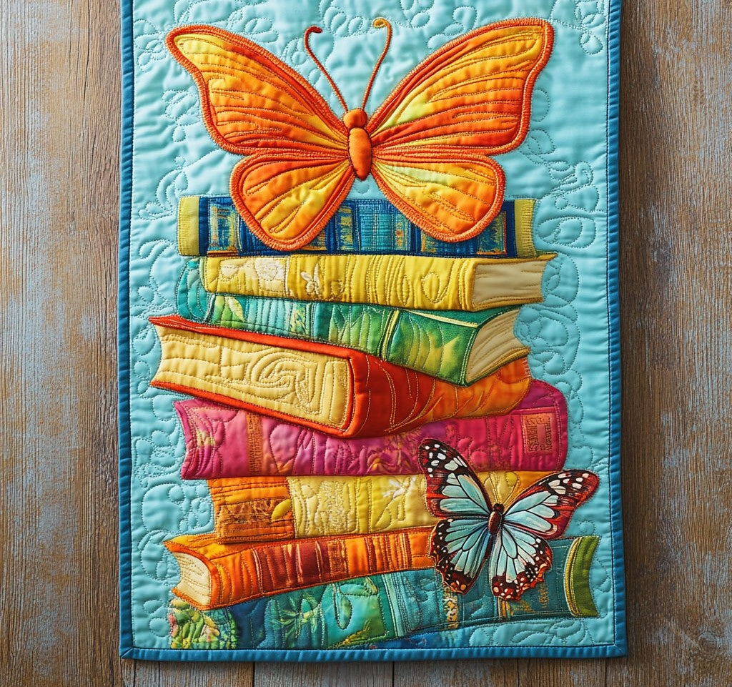 Fairytale Book WP0705034CL Quilted Table Runner