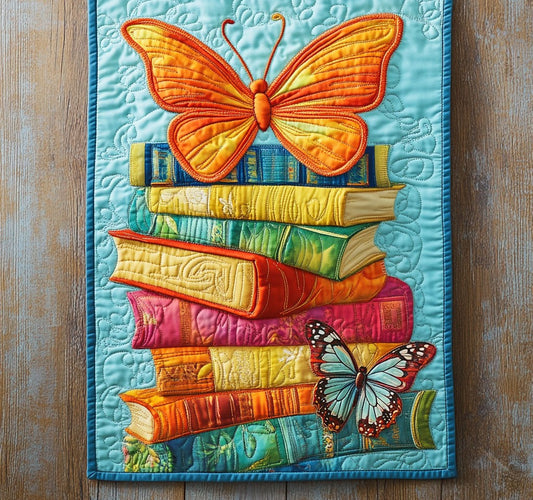 Fairytale Book WP0705034CL Quilted Table Runner
