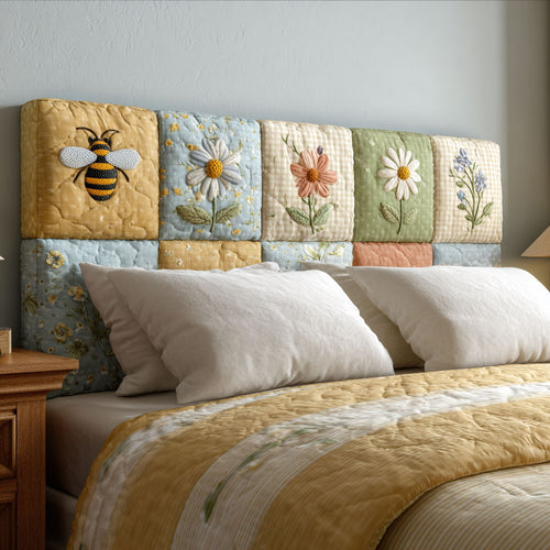 Meadow Buzz CP3012042CL Quilted Headboard Slipcover