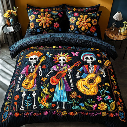 Golden Skeleton WN0509039CL Duvet Cover Set